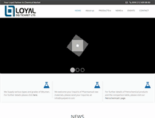 Tablet Screenshot of loyalpetrol.com